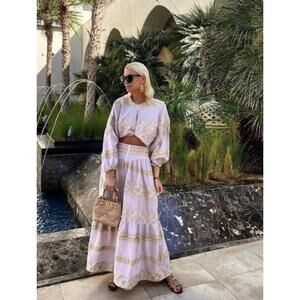 NEW PEARL AND CAVIAR zakar top in lilac